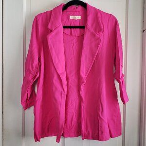 Dear Scarlett Magic Blazer 3/4 Sleeve Pockets